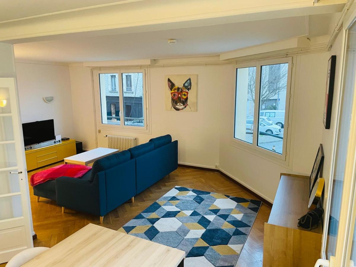 Charmant Appartement De Coeur De Ville - 2 Chambres Lits Queen Size - Netflix - Wifi Шербур-ан-Котантен Экстерьер фото