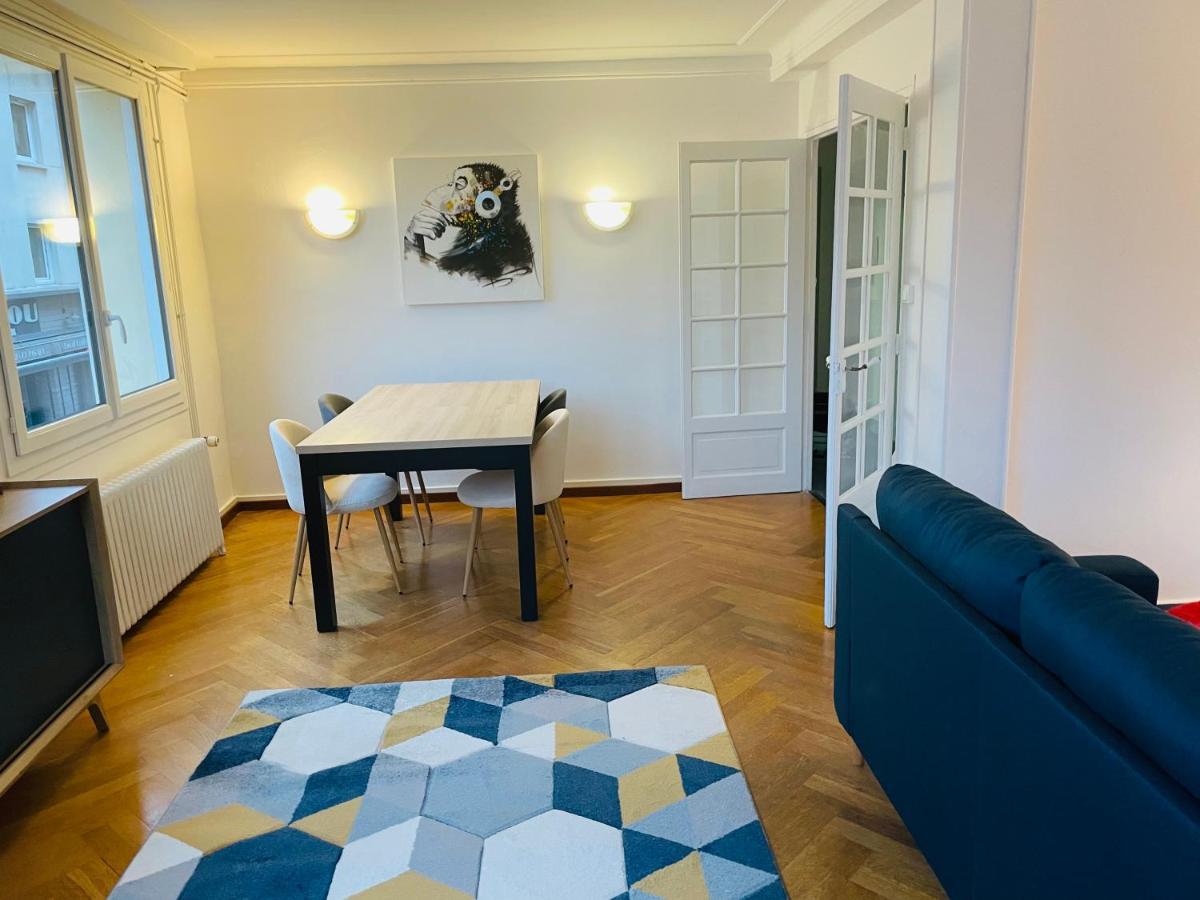 Charmant Appartement De Coeur De Ville - 2 Chambres Lits Queen Size - Netflix - Wifi Шербур-ан-Котантен Экстерьер фото